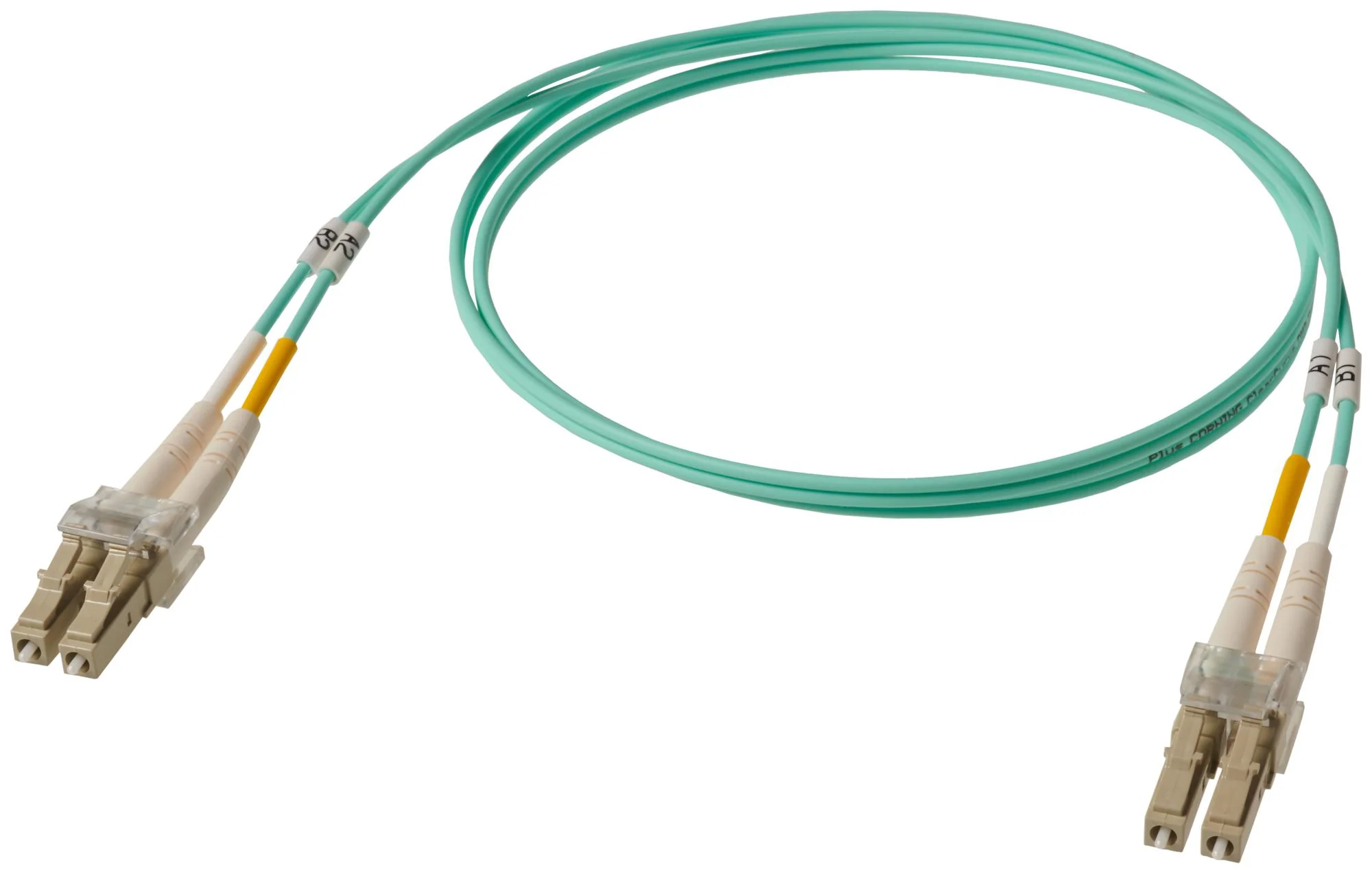 Molex 885374505 Fibre Optic Cable Multimode 2 Fibres 50µm / 125µm LC Duplex to 5 m