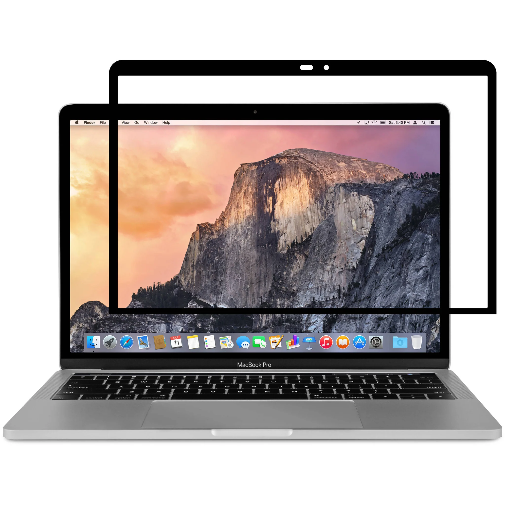 Moshi iVisor Screen Protector for MacBook Pro 13" (Late 2016) - Image 5