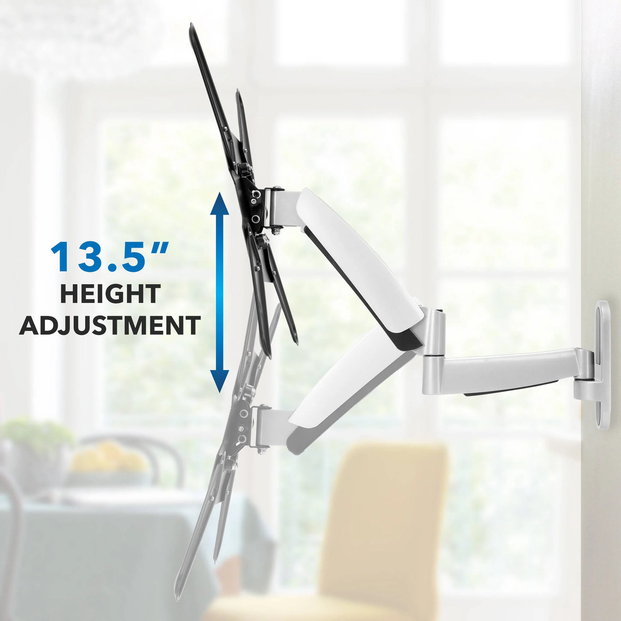 Mount-It! MI-442 Large TV Wall Mount with Gas Spring Arm - Image 6