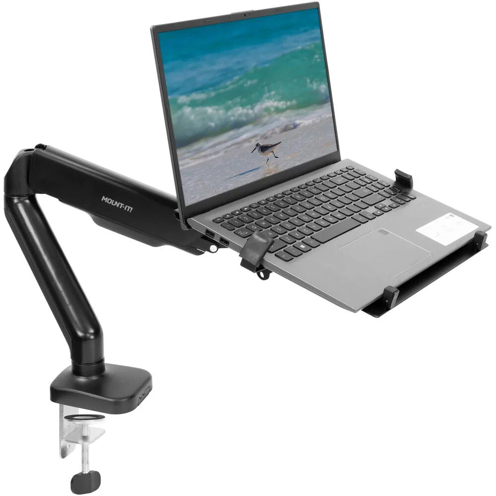 Mount-It! MI-6352LT Height-Adjustable Laptop Desk Mount - Image 2