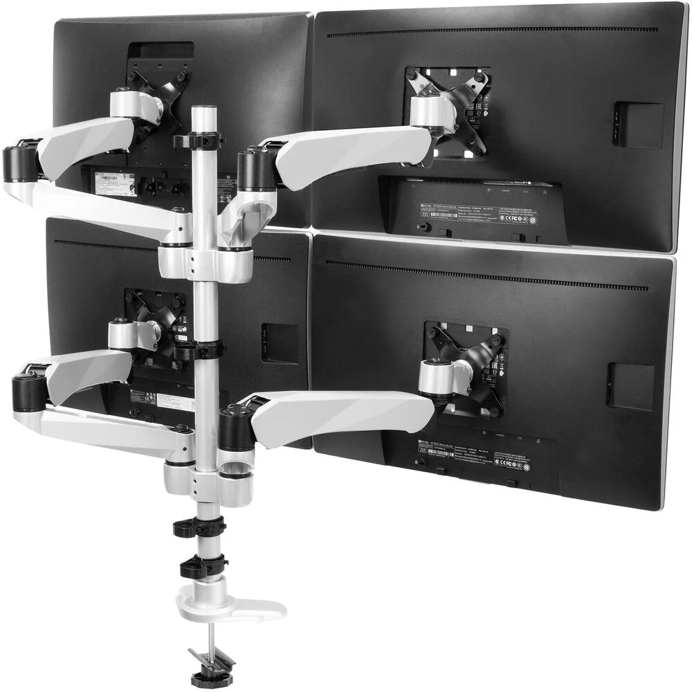 Mount-It! MI-65151 Quad Monitor Desk Mount for Up to 27" Displays - Image 2