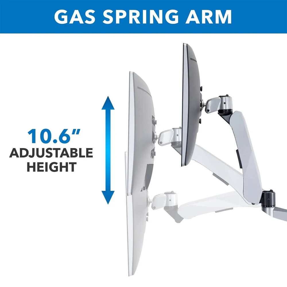 Mount-It! MI-65151 Quad Monitor Desk Mount for Up to 27" Displays - Image 3