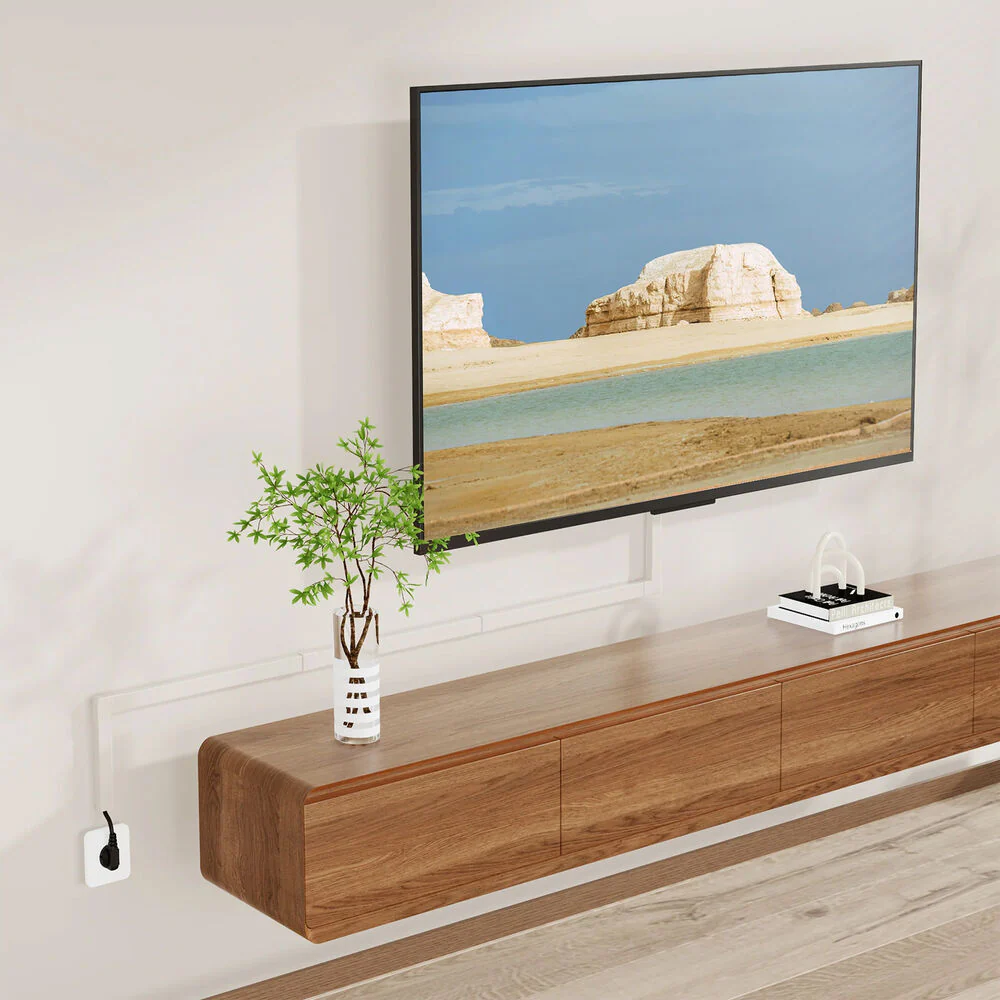 Mount-It! MI-7285 On-Wall TV Cable Concealer Kit - Image 2