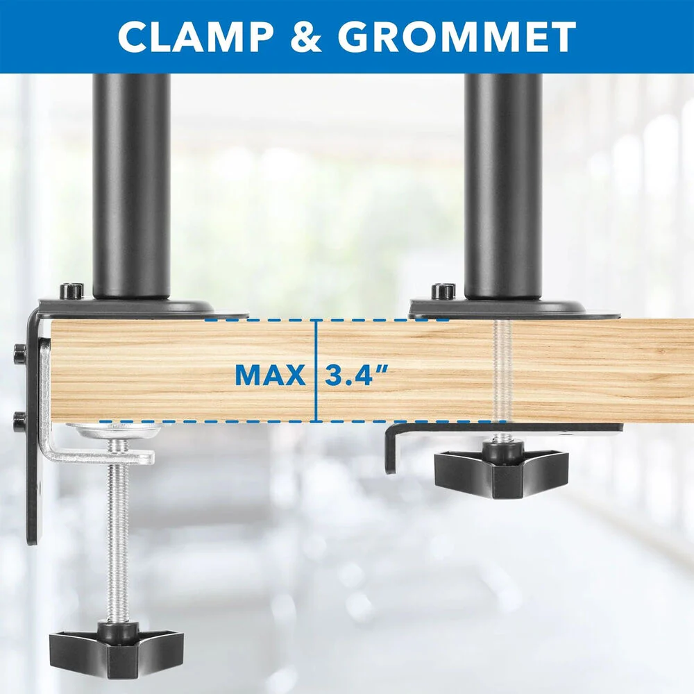 Mount-It! MI-7352LT Full-Motion Laptop Desk Mount with Cooling Tray - Image 7