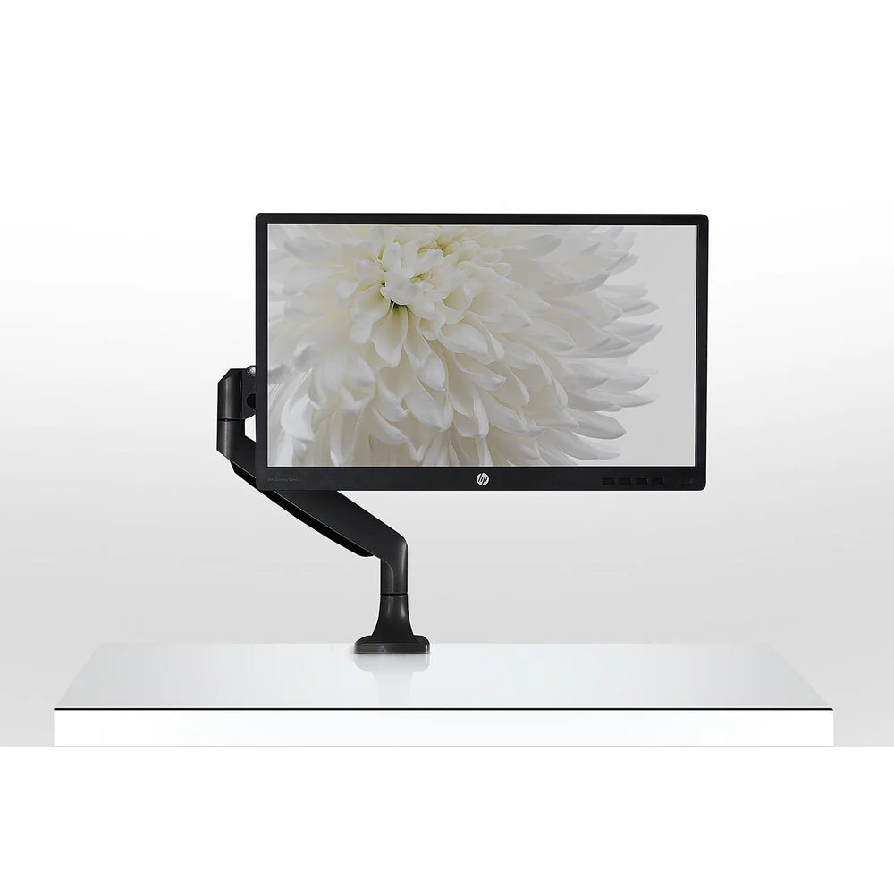 Mount-It! Single-Monitor Desk Arm Mount for 13 to 27" Monitors (Black) - Image 2