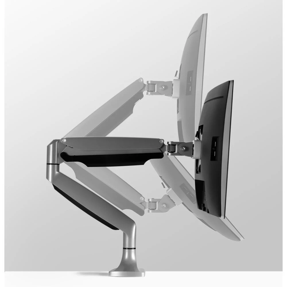 Mount-It! Single-Monitor Desk Arm Mount for 13 to 27" Monitors (Black) - Image 5