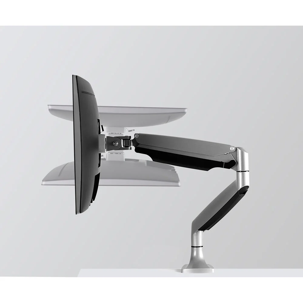 Mount-It! Single-Monitor Desk Arm Mount for 13 to 27" Monitors (Black) - Image 6
