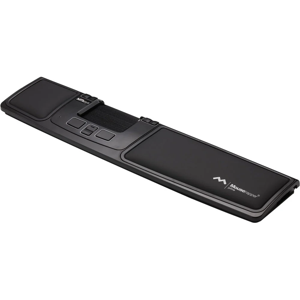 Mousetrapper Prime Ergonomic Wireless Mouse Alternative (Black)