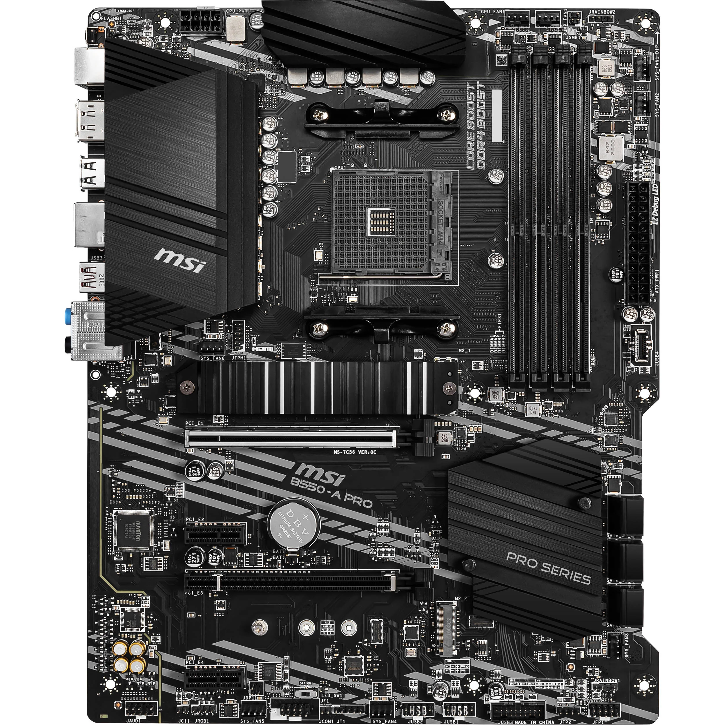 MSI B550-A PRO AM4 ATX Motherboard - Image 2