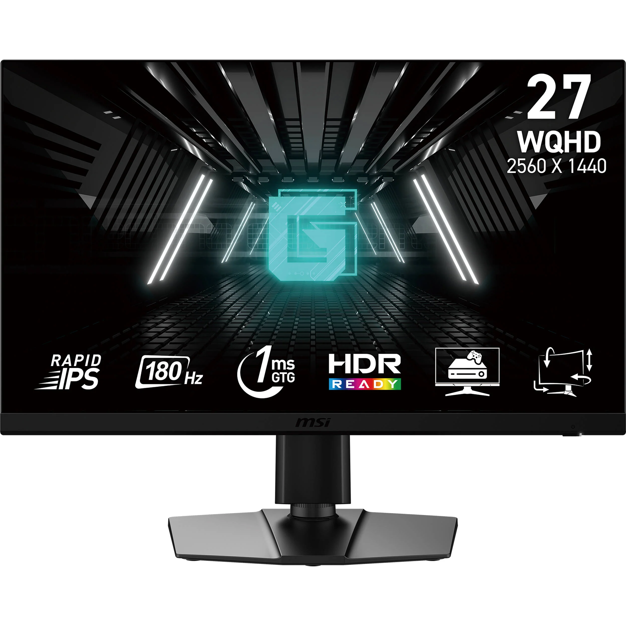 MSI G272QPF E2 27" 1440p HDR 180 Hz Gaming Monitor - Image 2