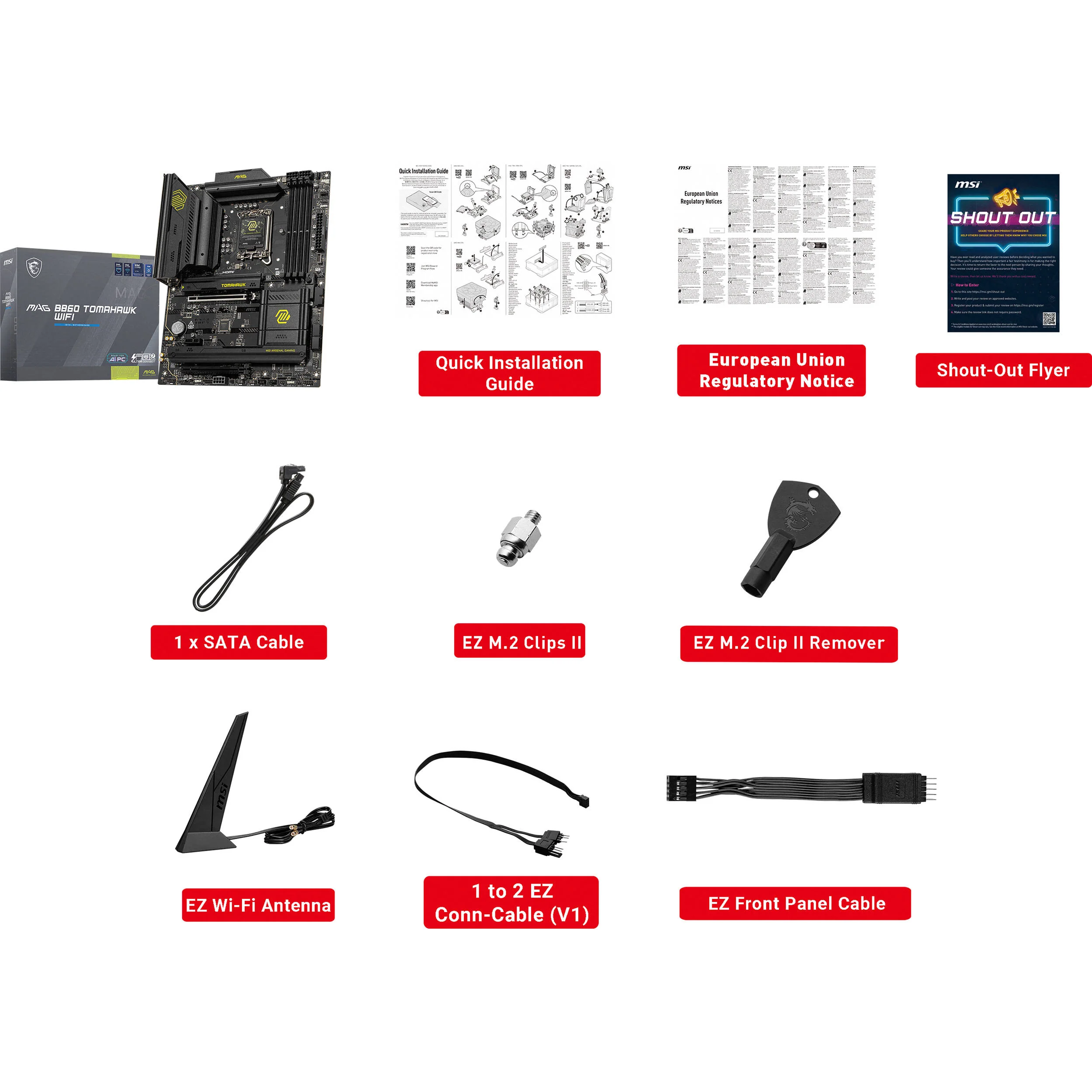 MSI MAG B860 TOMAHAWK WIFI LGA 1851 ATX Motherboard - Image 6