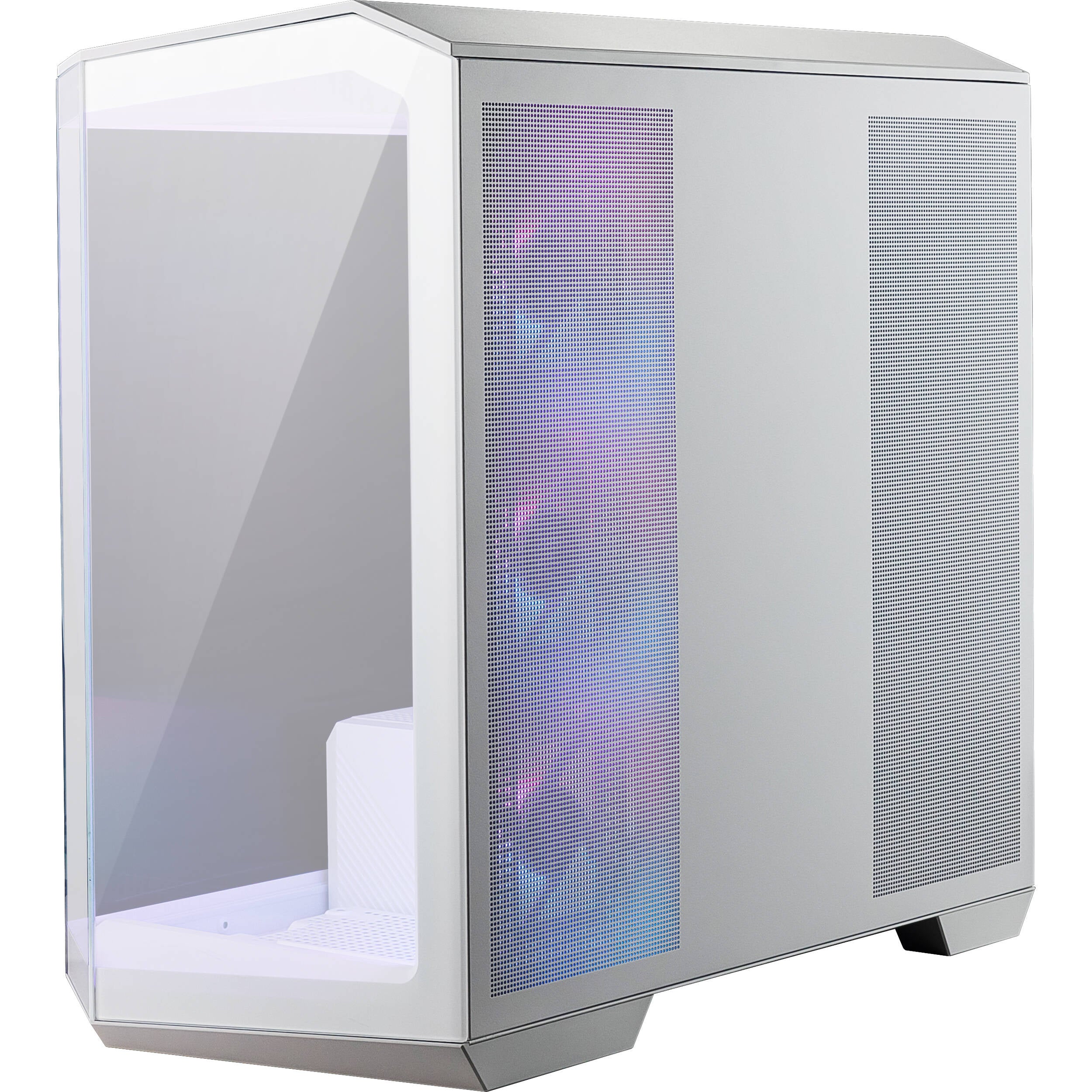 MSI MAG PANO M100R PZ Mid-Tower Computer Case (White) - Image 4