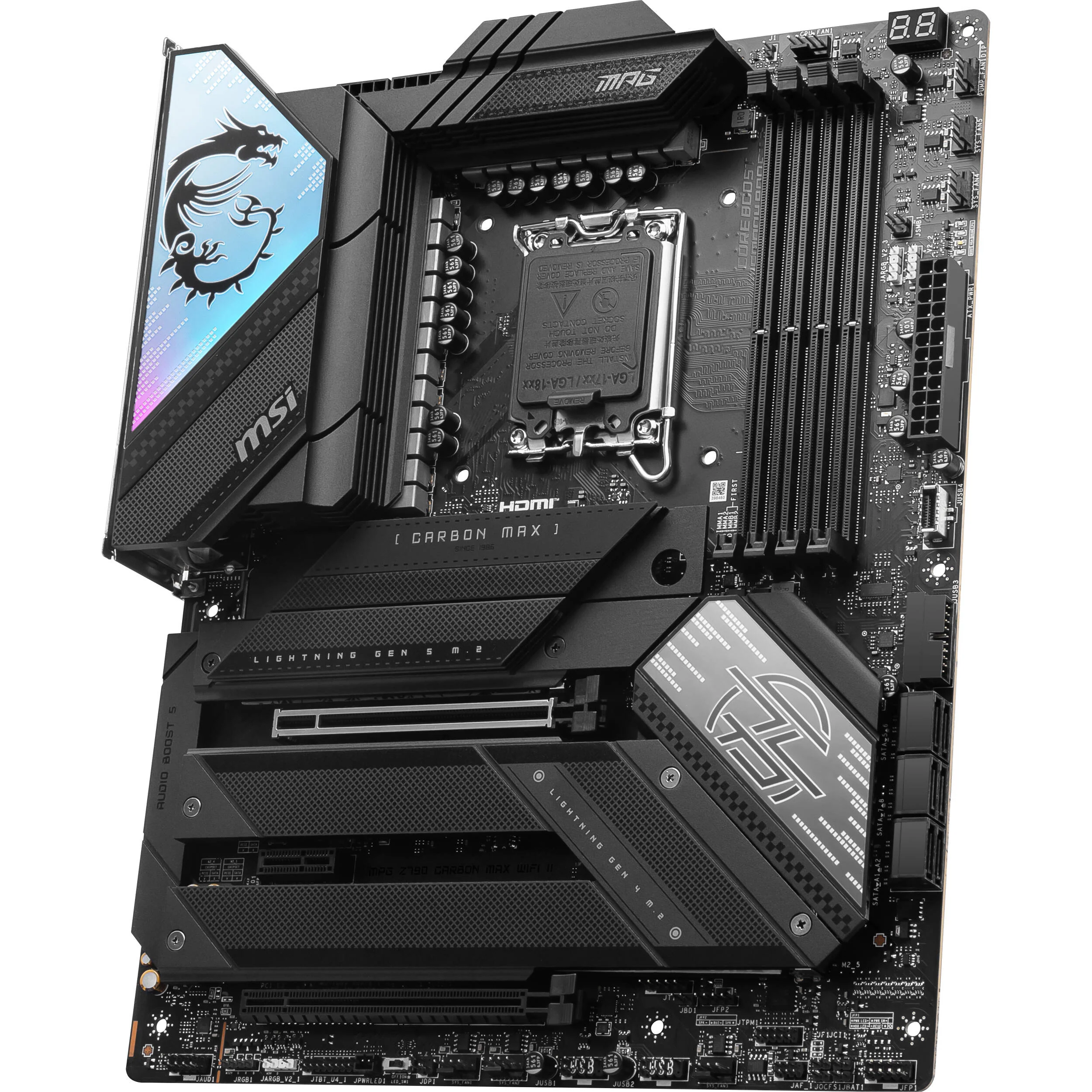 MSI MPG Z790 CARBON MAX WIFI LGA 1700 ATX Motherboard - Image 3