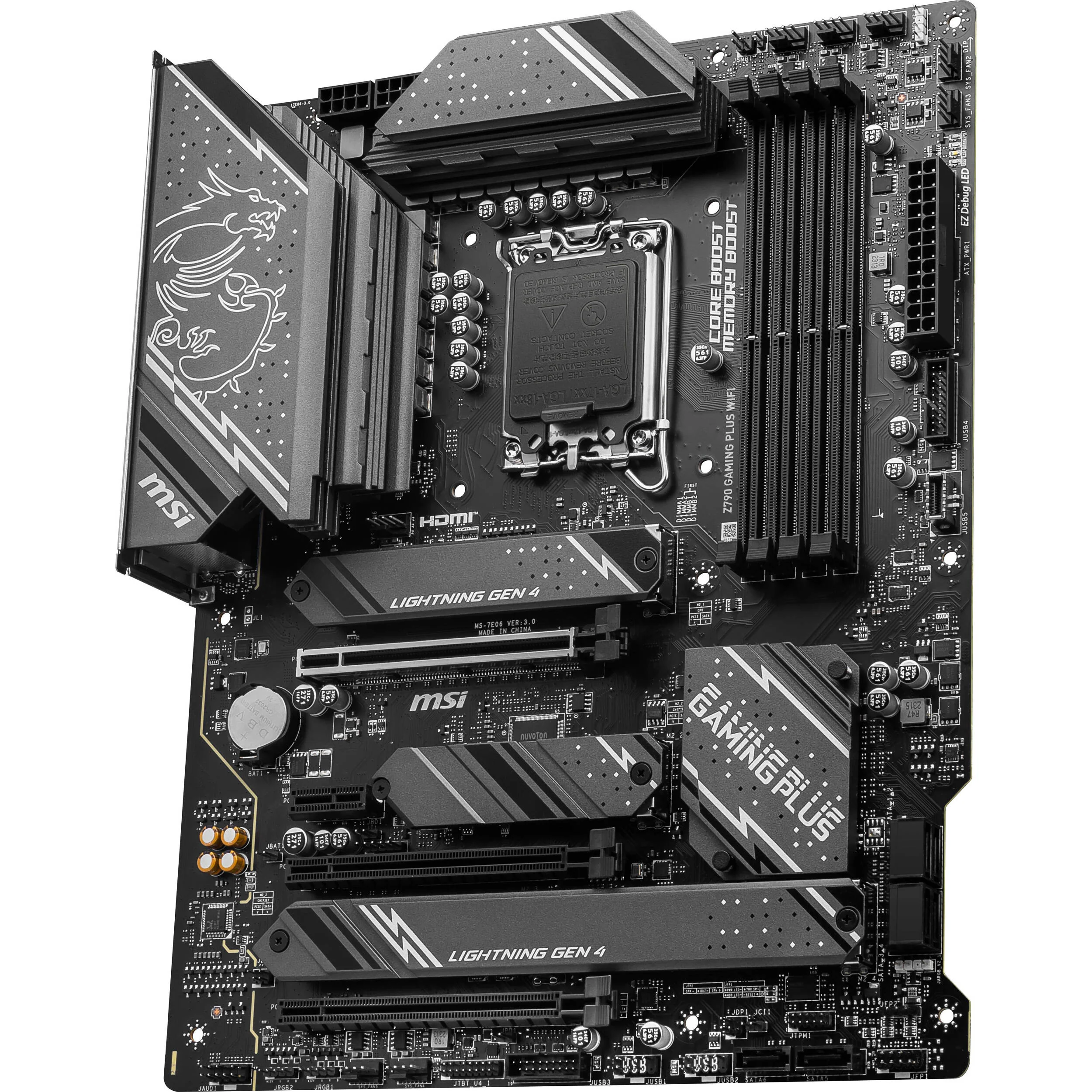MSI Z790 GAMING PLUS WIFI ATX LGA 1700 Motherboard - Image 3