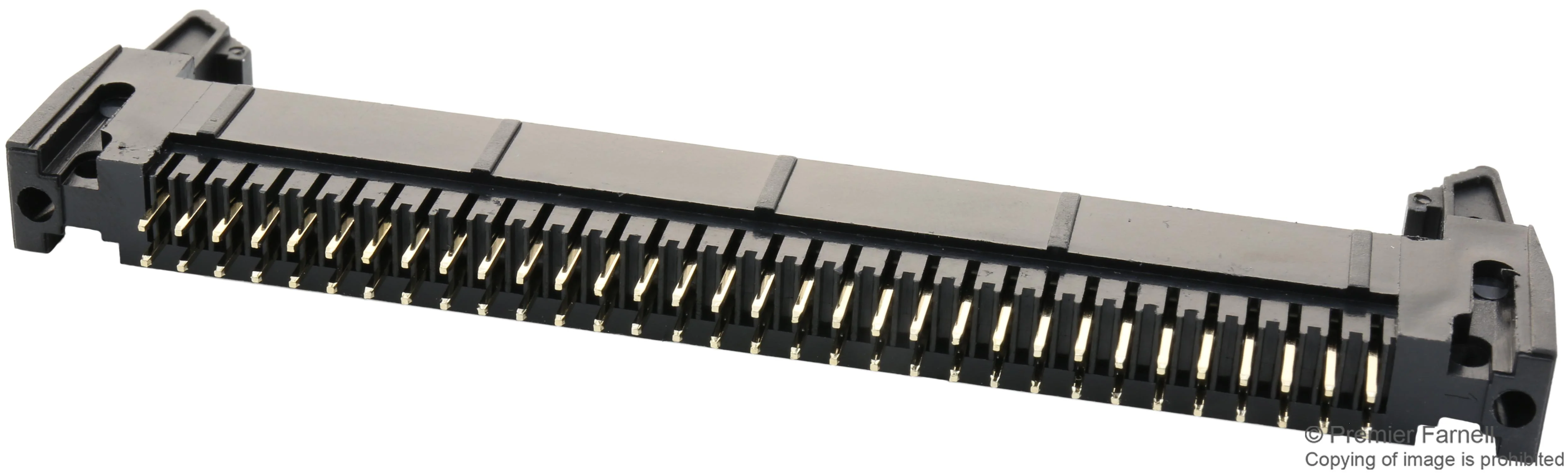 Multicomp MC-254-64-LL-ST-DIP Wire-To-Board Connector 2.54 mm 64 Contacts Header Through Hole 2 Rows - Image 2