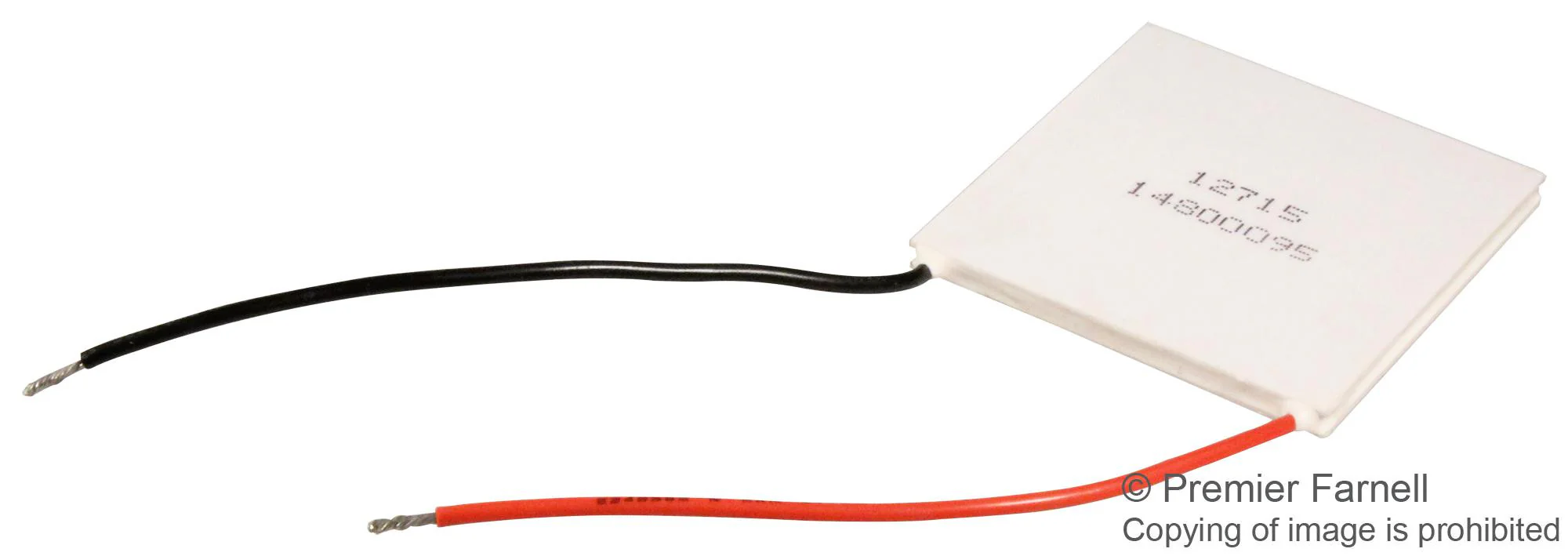 MULTICOMP MCTE1-12715L-S Peltier Element, Thermoelectric Cooler, 130 W, 0.8 ohm, 15 A, 15.4 V, 68 °C