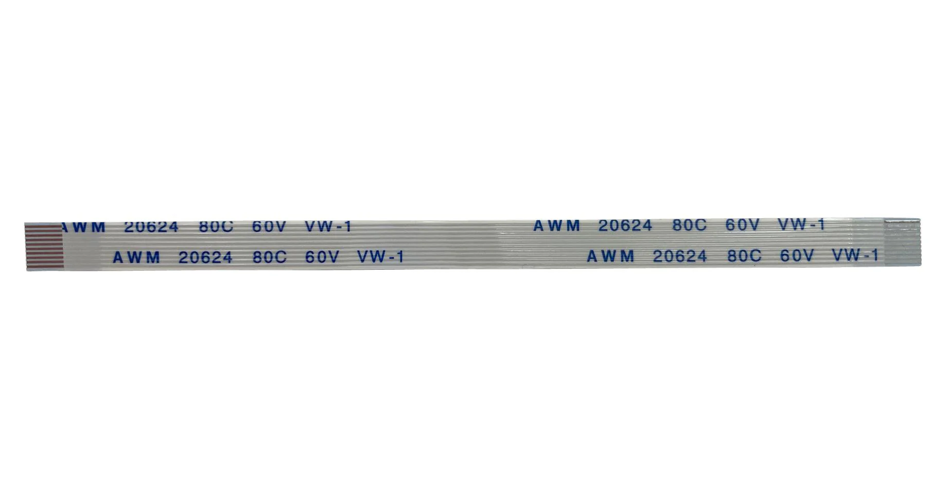 Multicomp PRO MP-FFCA05120502A MP-FFCA05120502A FFC / FPC Cable 12 Core 0.5 mm Same Sided Contacts 1.97 " 50 White - Image 2