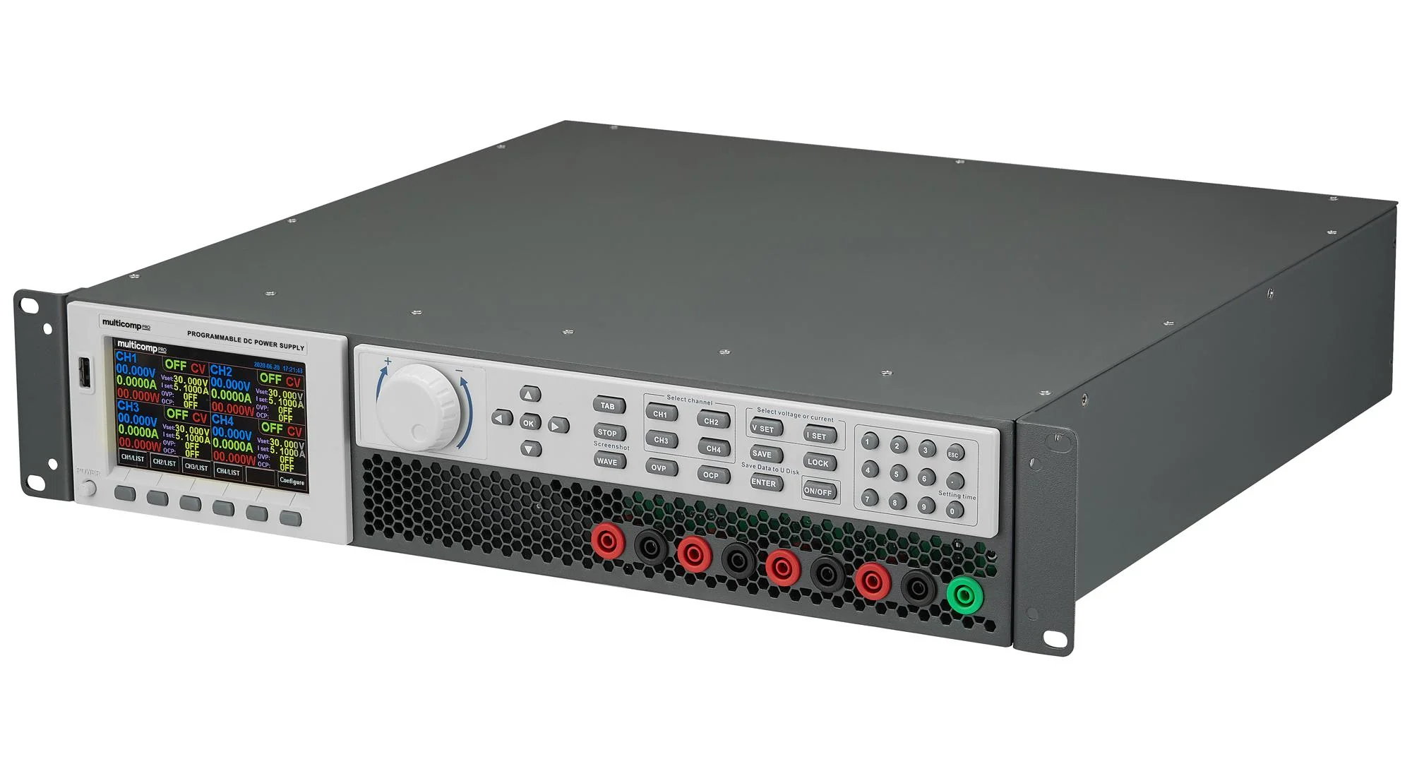 Multicomp PRO MP710508 MP710508 Bench Power Supply Programmable 4 Output 0 V 30 A 5 - Image 5
