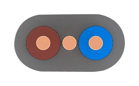 Multicomp PRO PP002169 PP002169 Multicore Cable 6242Y Per Metre Unscreened 2 Core 16 mm&Acirc;&sup2; - Image 2