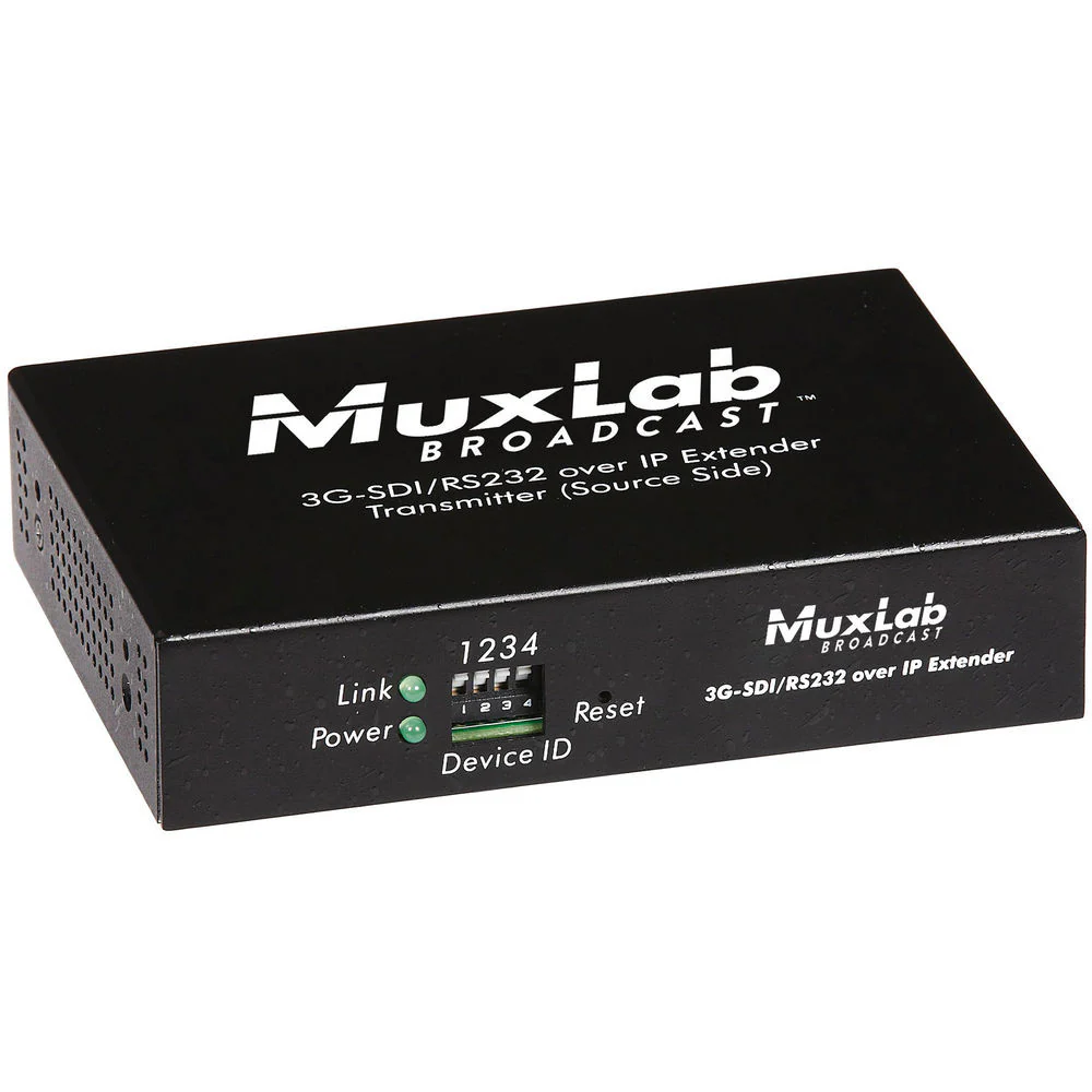 MuxLab 3G-SDI Over IP Transmitter Unit with PoE - Image 2