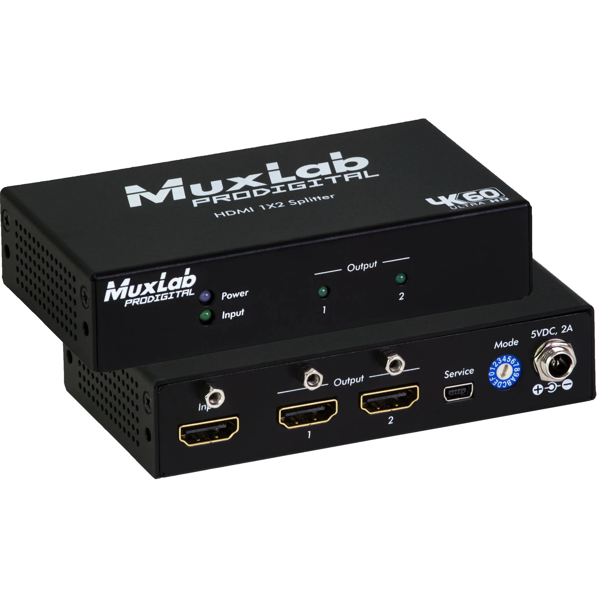 MuxLab 4K60 HDMI 1x2 Splitter - Image 2
