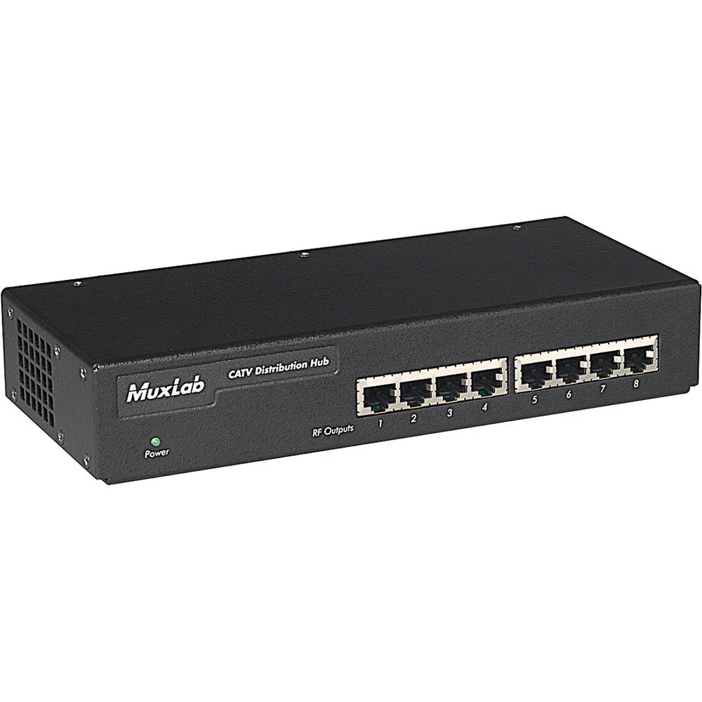 MuxLab 500300 CATV Distribution Hub (8 Ports) - Image 3