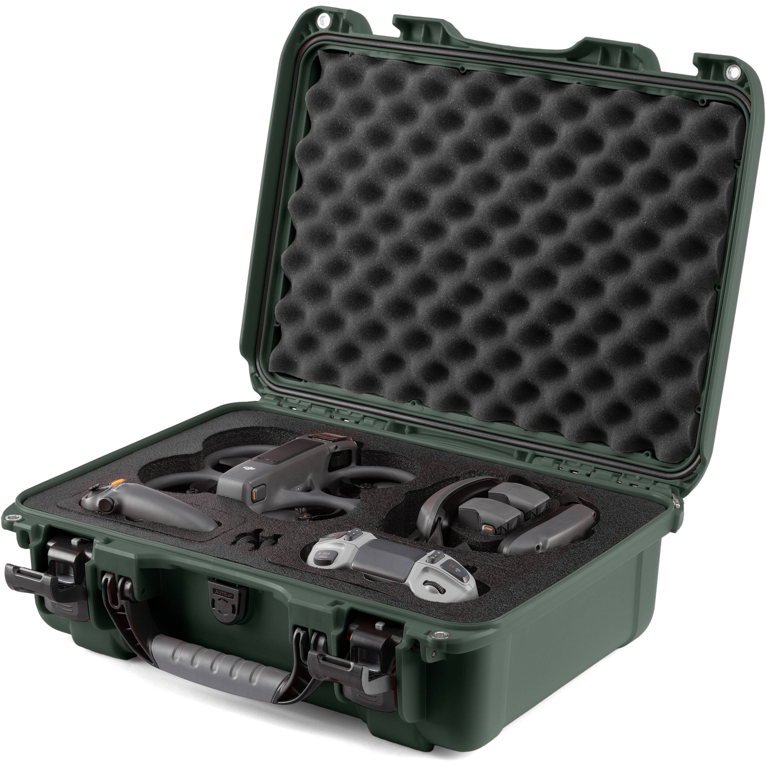 Nanuk 925 Hard Case for DJI Avata 2 Fly More Combo (Olive) - Image 4