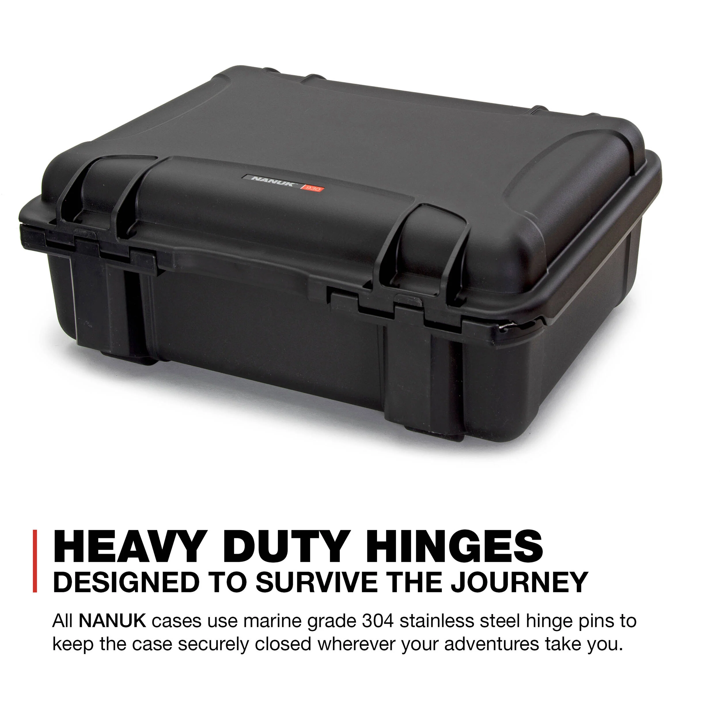 Nanuk 930 Large Series Case without Foam (Black) - Image 5