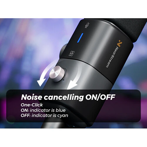 NearStream AM25X Noise-Canceling XLR/USB Condenser Microphone with Desktop Stand - Image 5