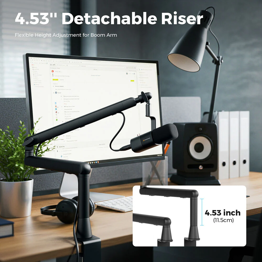 NearStream ST20 Microphone Boom Arm Desktop Stand - Image 6