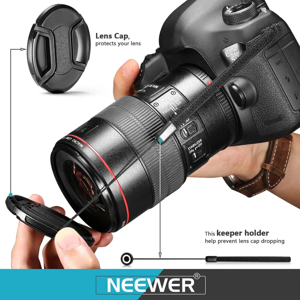 Neewer 58mm ND, CPL, UV & FLD Lens Filter Kit with Accessories (6-Pack) - Image 6