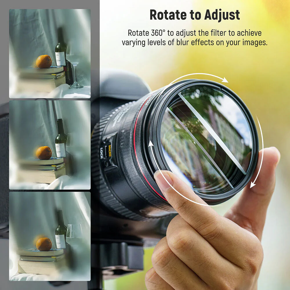 Neewer Center Field Split Diopter Effect Filter (67mm) - Image 4