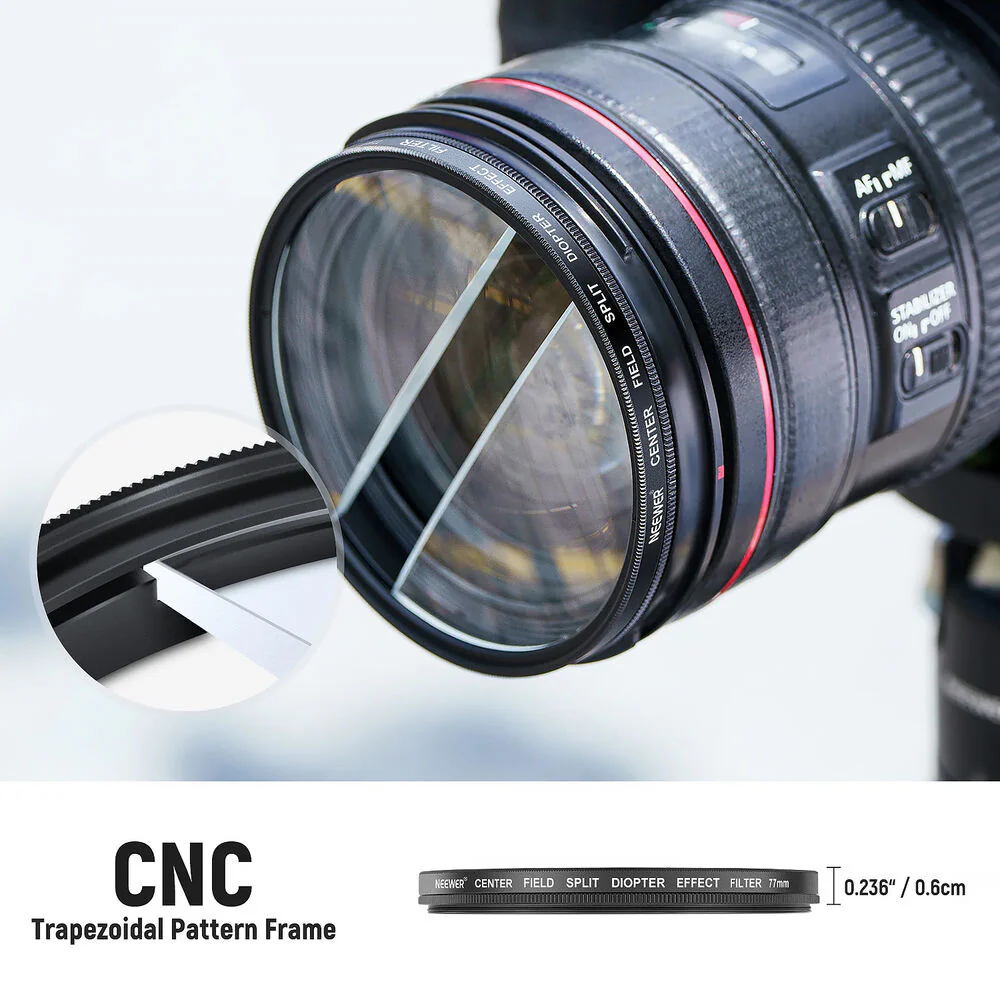 Neewer Center Field Split Diopter Effect Filter (67mm) - Image 6