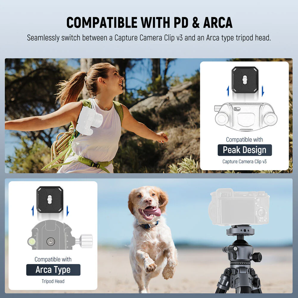 Neewer LT07 Aluminum Travel Tripod with Ball Head - Image 7