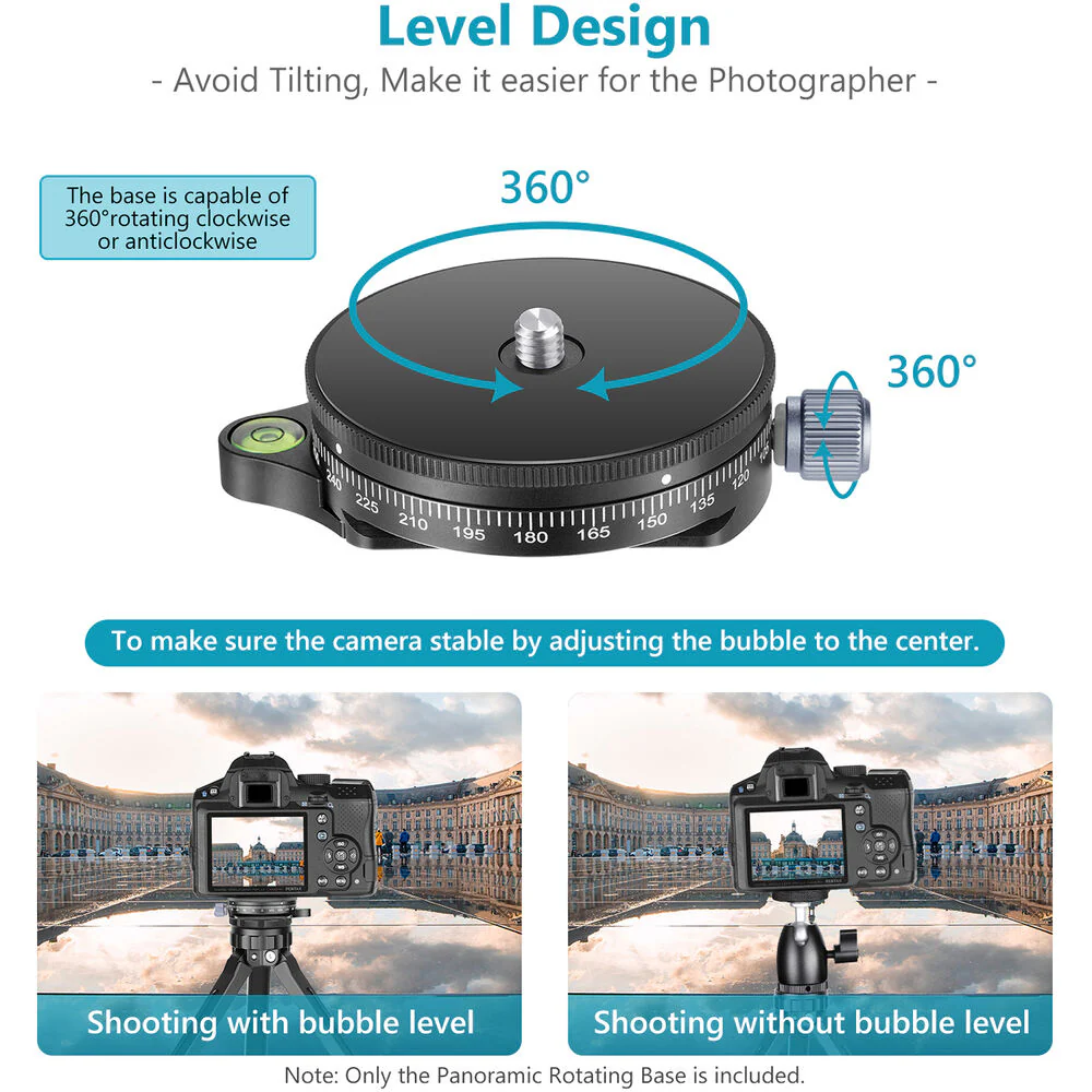 Neewer Panoramic Rotating Base - Image 3