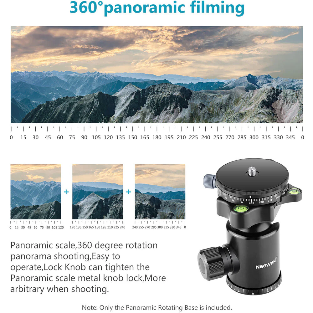 Neewer Panoramic Rotating Base - Image 4