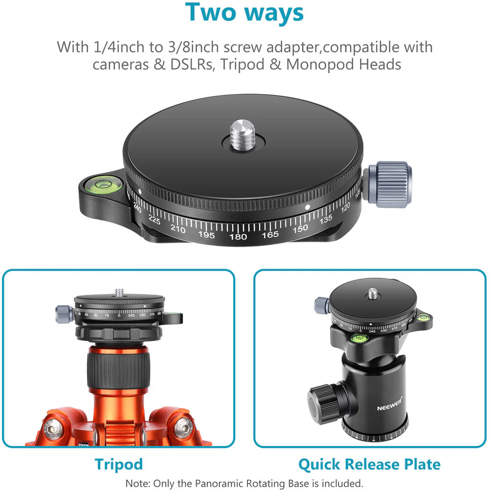 Neewer Panoramic Rotating Base - Image 5