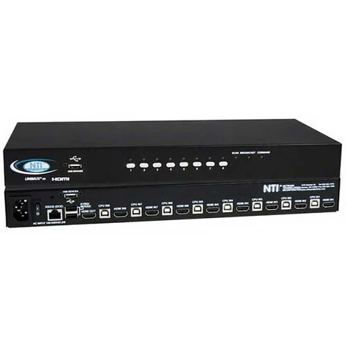 Network Technologies UNIMUX4K HDMI KVM Switch (8-Port)
