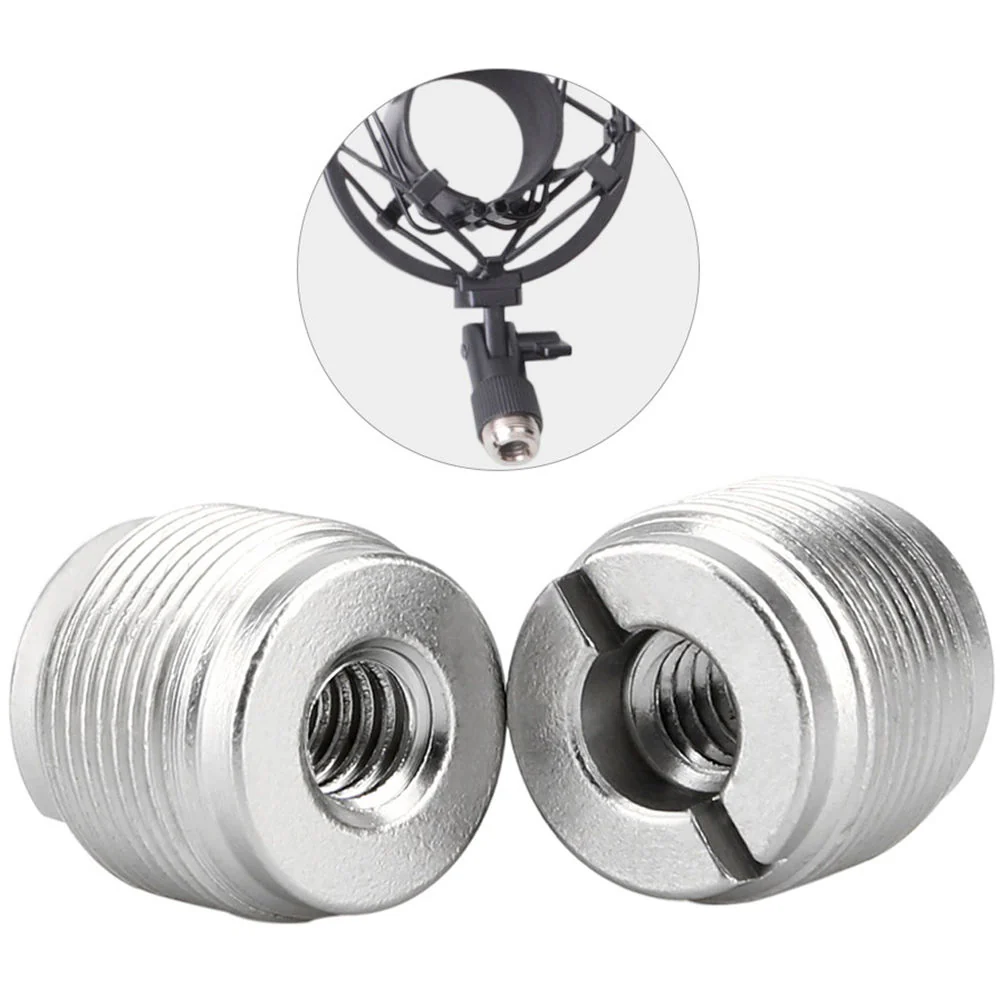 Niceyrig 5/8" Male to 1/4" Female Microphone Screw Thread Adapter (Pack of 2) - Image 5