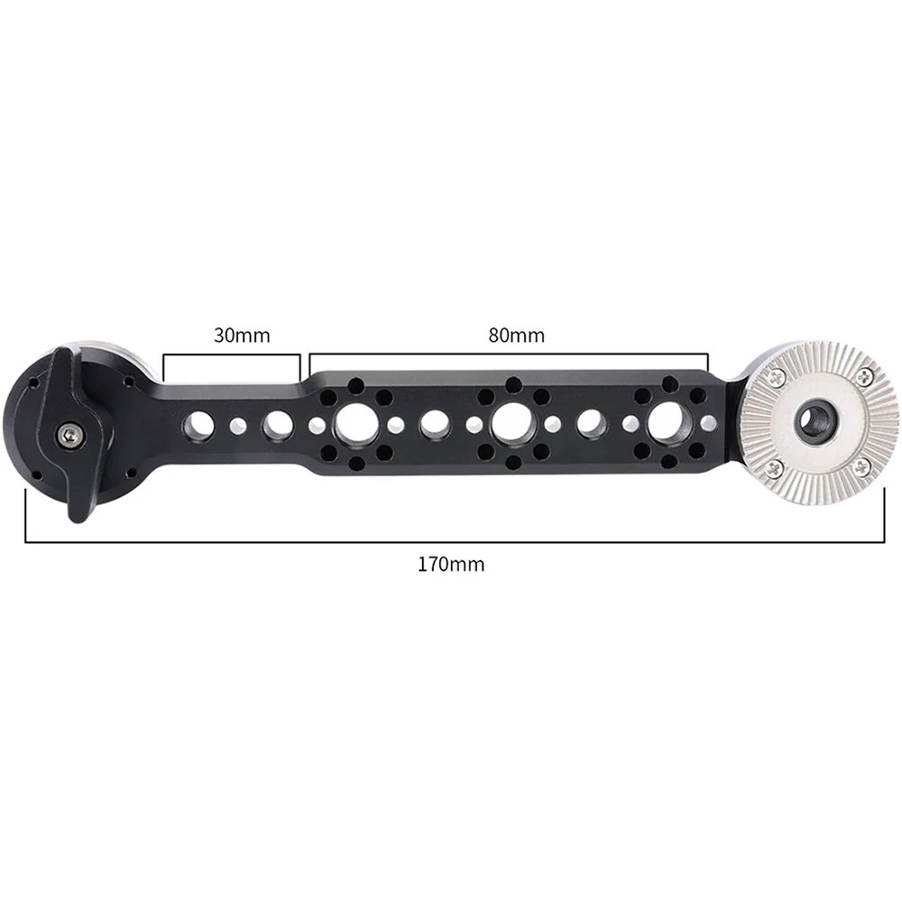 Niceyrig ARRI Rosette Extension Arm with NATO Rail - Image 6
