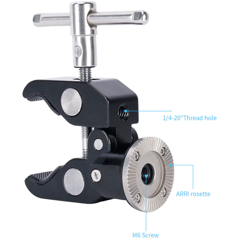 Niceyrig Super Clamp with ARRI Rosette Mount - Image 7