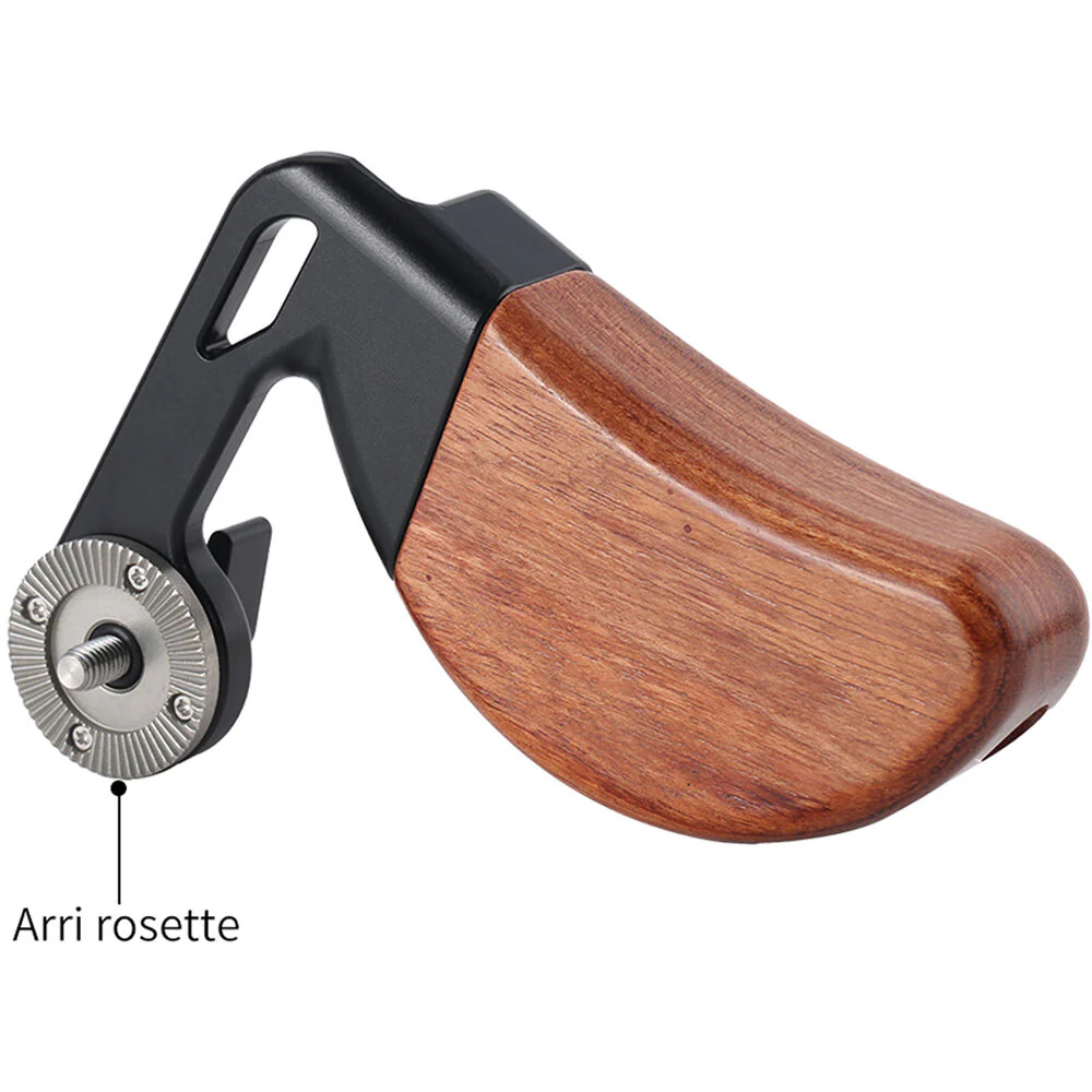 Niceyrig Wooden Handle with ARRI Rosette Mount (Left) - Image 4