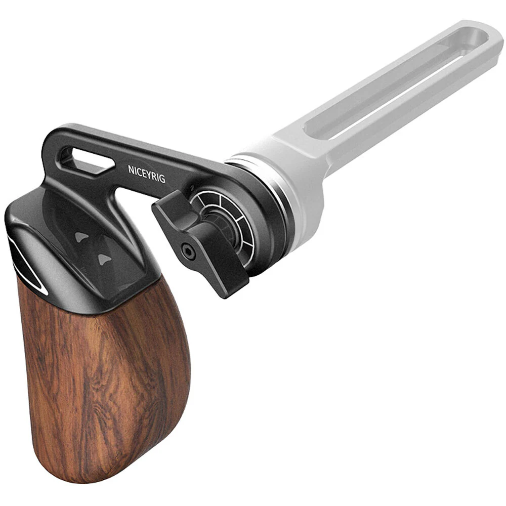 Niceyrig Wooden Handle with ARRI Rosette Mount (Left) - Image 5