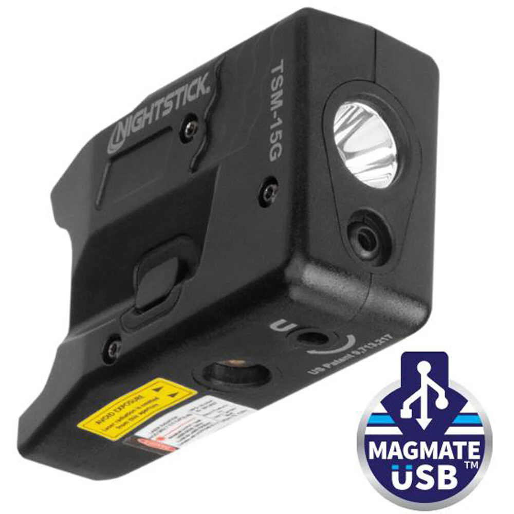 Nightstick TSM-15G Rechargeable Sub-Compact Weaponlight with Green Laser - Image 4