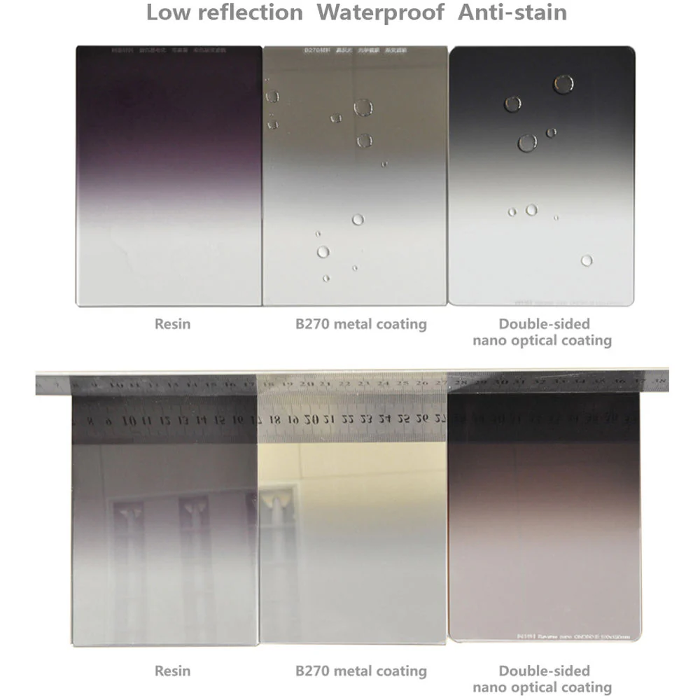 NiSi 100 x 150mm Nano Hard-Edge Reverse-Graduated IRND 0.6 Filter (2-Stop) - Image 6