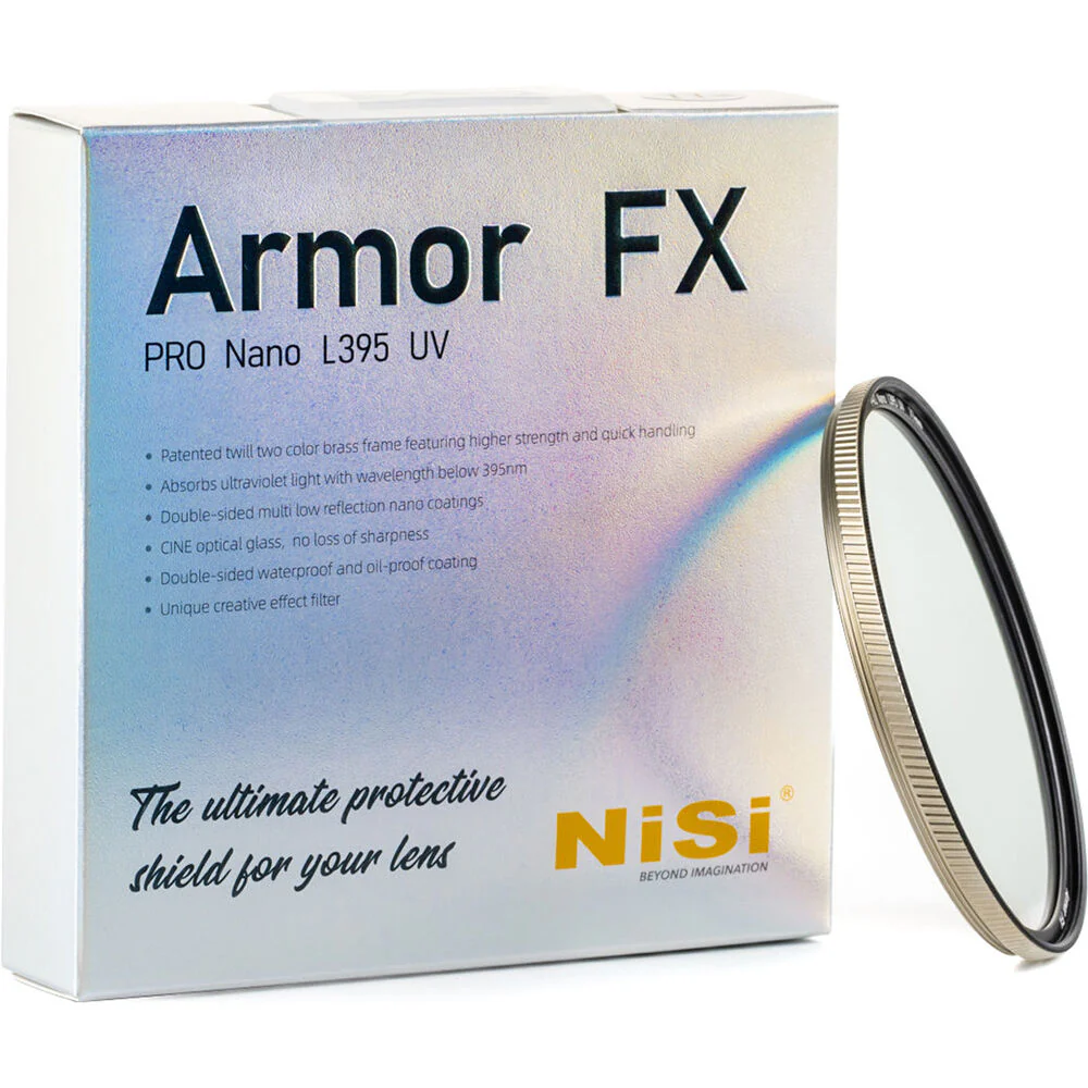 NiSi Armor FX PRO Nano L395 UV Protection Filter (77mm) - Image 3