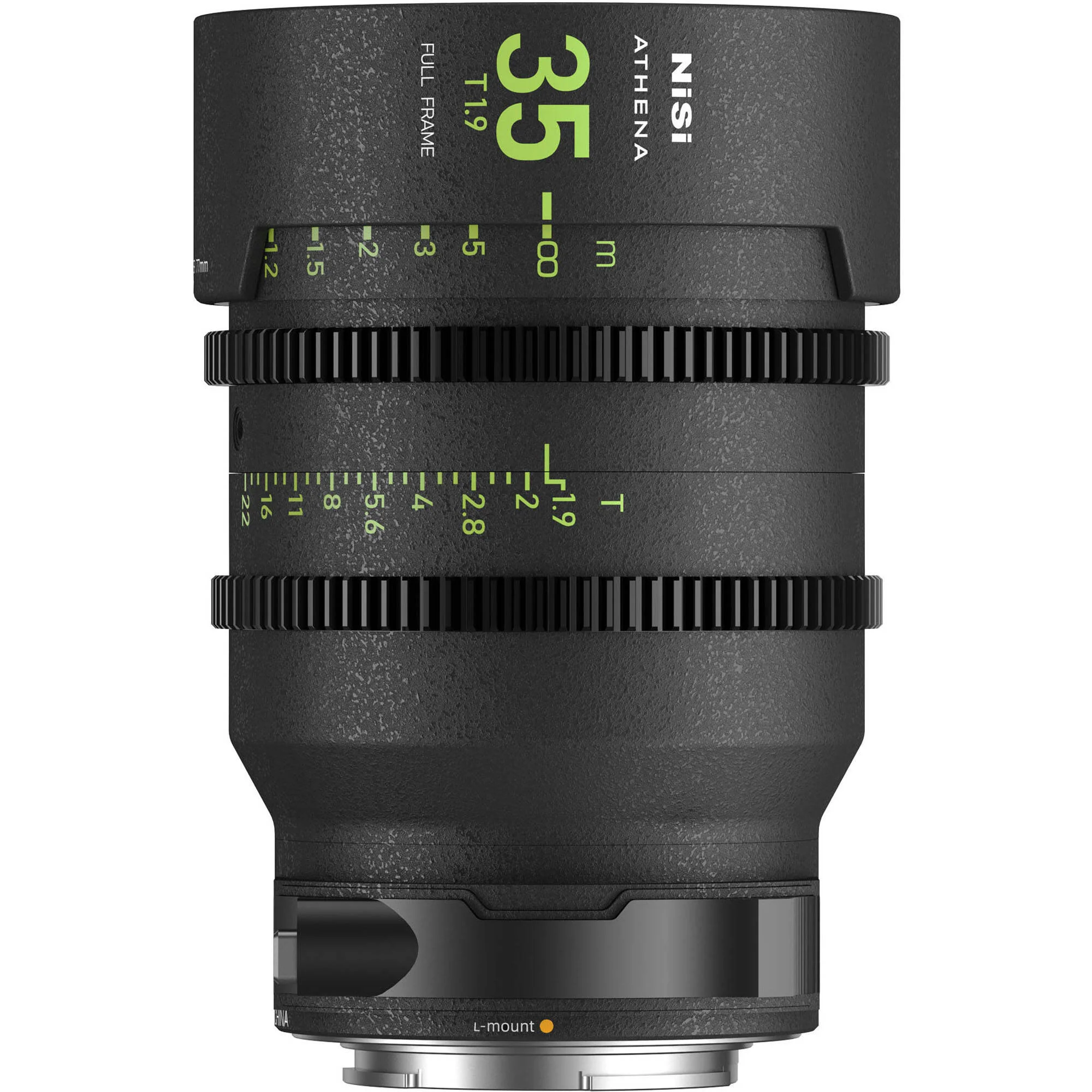 NiSi ATHENA PRIME 35mm T1.9 Full-Frame Lens (L Mount, Drop-In Filter)