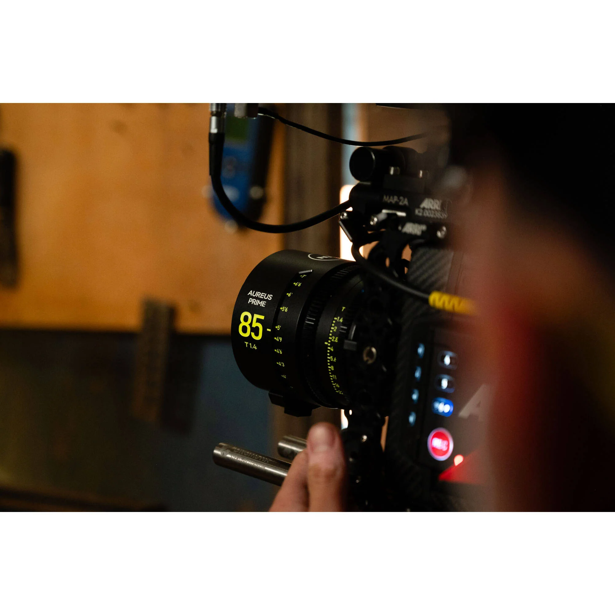 NiSi AUREUS PRIME 85mm T1.4 Full-Frame/VV Cinema Lens (ARRI PL) - Image 4