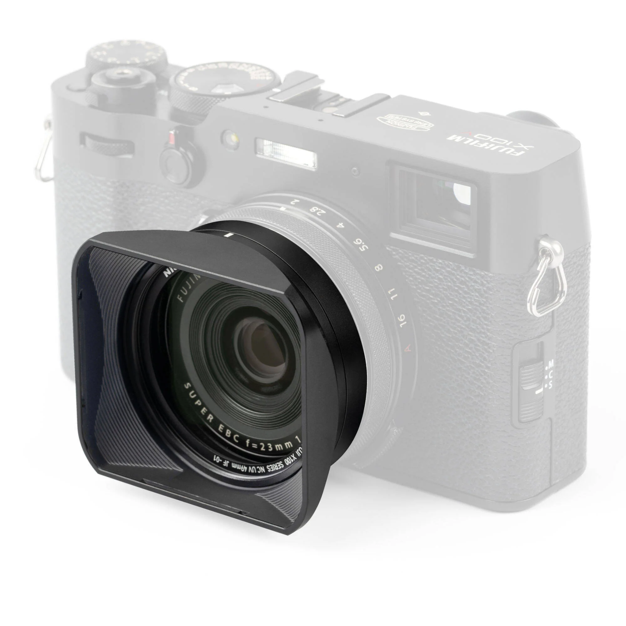 NiSi Jetmag Pro Lens Hood Kit for FUJIFILM X100 (Black) - Image 3