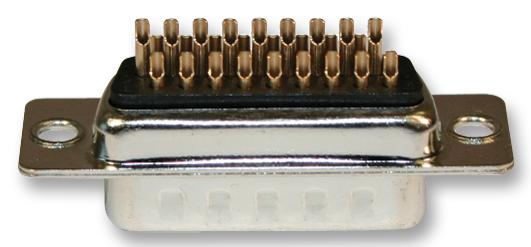 Norcomp 180-026-103L011 180-026-103L011 D Sub Connector HD26 High Density Plug 180 Series 26 Contacts DA Solder Cup - Image 2